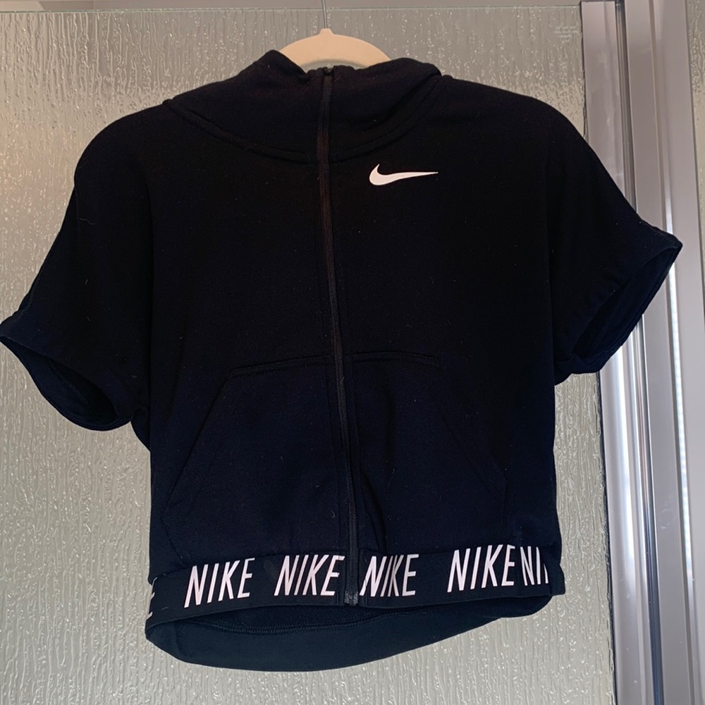 Nike Girls Hooded Sweatshirt Sleeveless